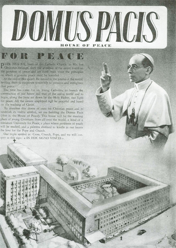 Il progetto della Domus Pacis a Roma (Felice Bardelli e Ildo Avetta, 1949) nella stampa associativa