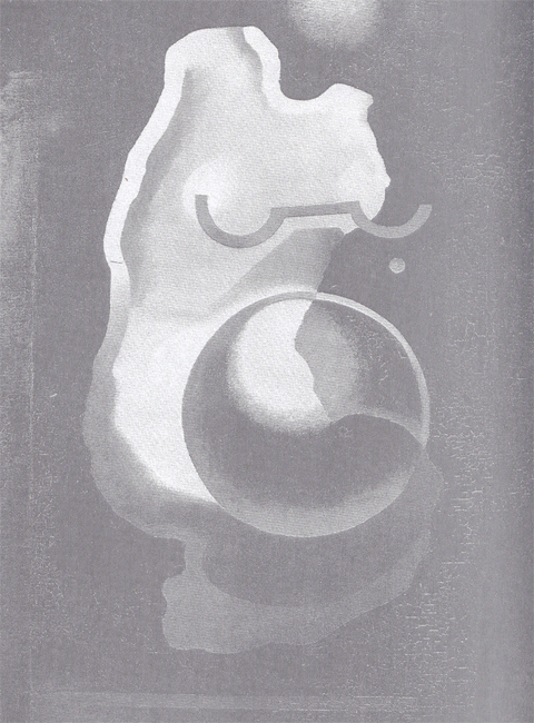 E. Prampolini, Madonna dell'aria o Nostra Signora dell'aria, 1931-1932 ca. olio su tavola, cm 100 x 80 (Ministero dell'Industria e Commercio, Roma).