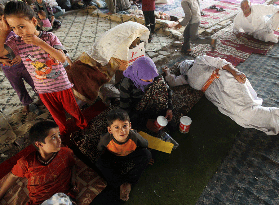 Profughi iracheni (Foto SIR)