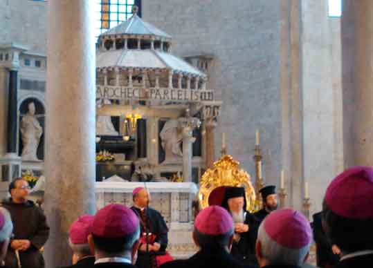 Il Patriarca Bartolomeo I a Bari
