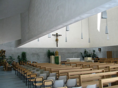 Foligno, chiesa di S. Paolo. Progetto di Studio Fuksas
