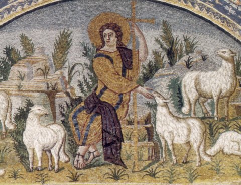 Il mosaico del buon pastore nel Mausoleo <br> di Galla Placidia a Ravenna